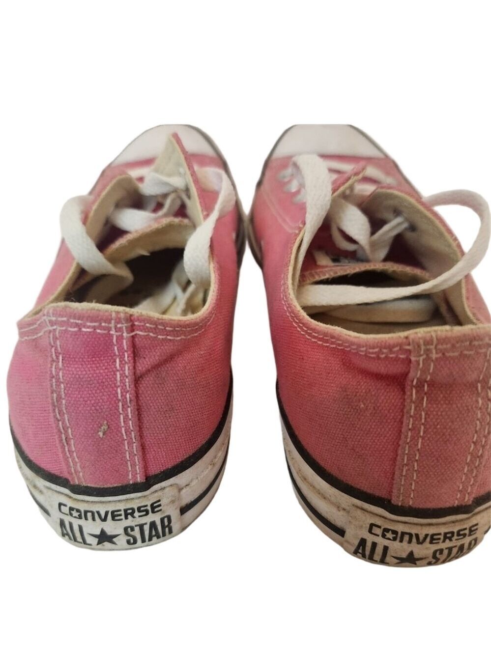 Converse Chuck Taylor All Star Low Top Sneakers Raspberry Pink Women’s Size 8 - Picture 2 of 7